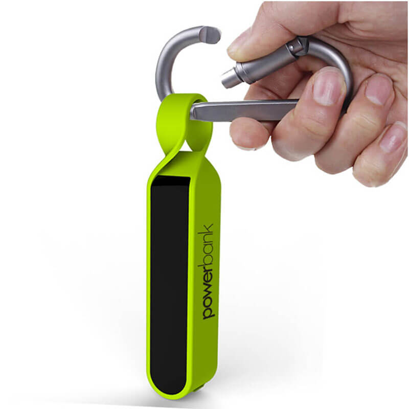 Mini Waternable Mobile Battery IPX6 Power Bank with Key Chain